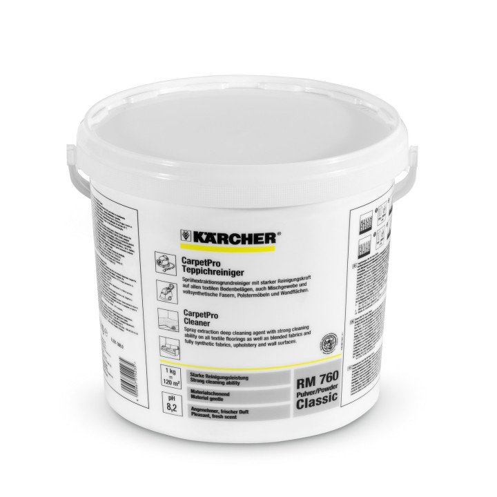 Чистящий порошок для ковров и текстиля Karcher RM 760, 10 кг