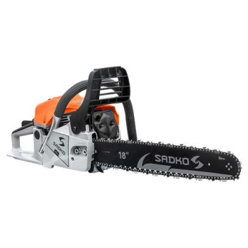 Бензопила Sadko GCS-510E (в компл. 2 шины и 2 цепи/18" 16", Oregon / шина Sadko)