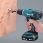 Аккумуляторная дрель-шуруповерт MAKITA DF457DWE