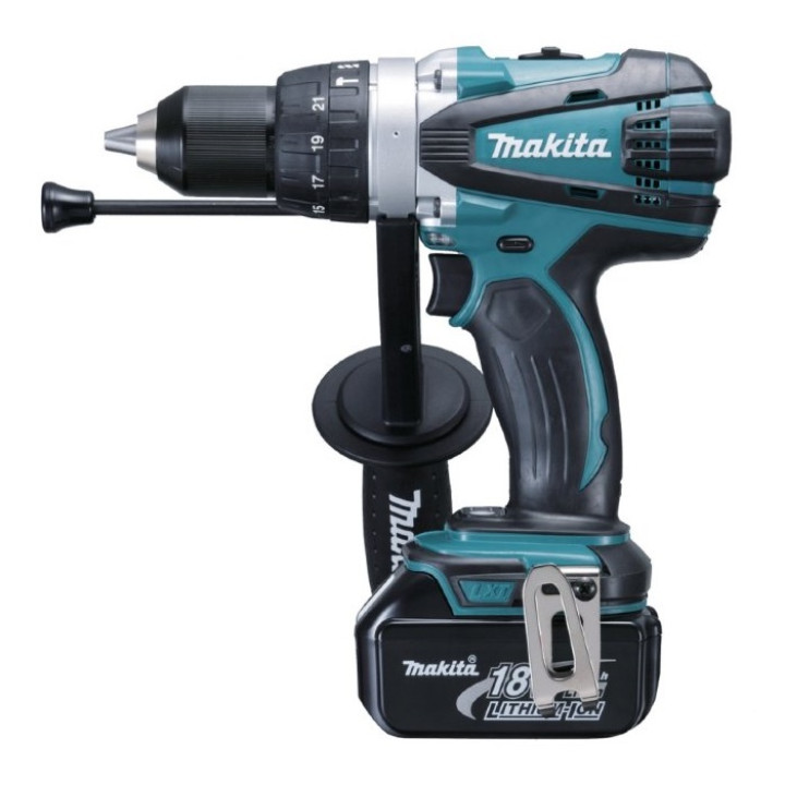 Аккумуляторная дрель-шуруповерт MAKITA BDF458RFE