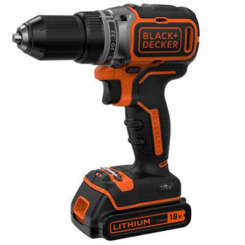 Аккумуляторная бесщёточная дрель-шуруповёрт BLACK+DECKER BL186KB