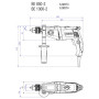 Дрель Metabo BE 850-2