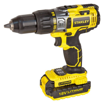 Дрель с ударом-винтоверт STANLEY STDC18LHBK