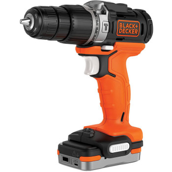 Аккумуляторная ударная дрель-шуруповерт BLACK+DECKER BDCHD12S1