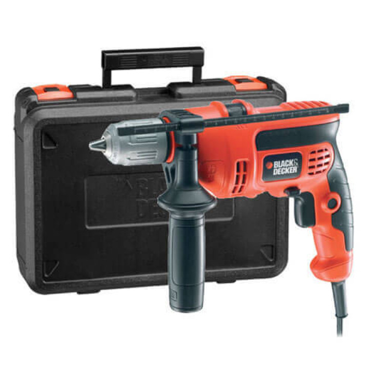 Дрель ударная BLACK+DECKER KR654CRESK
