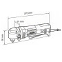 Угловая дрель MAKITA DA3010F