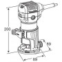 Фрезер Makita RT 0700 C