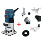 Фрезер кромочный Bosch GKF 600 + принадлежности