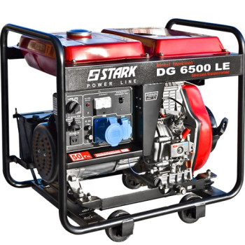 Дизельный генератор Stark DG6500LE