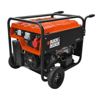 Бензиновый генератор трехфазный с электростартером BLACK+DECKER BD5500