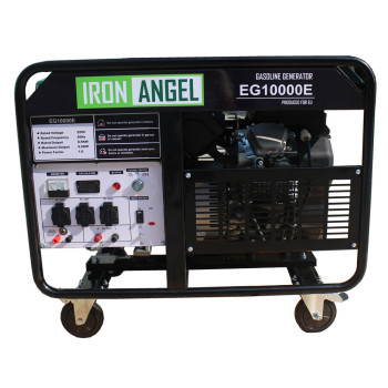 Генератор IRON ANGEL EG 10000 E (бензин)