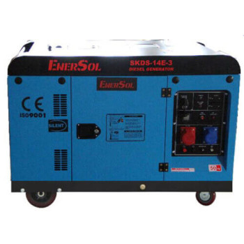 Дизельный генератор трехфазный 12кВА EnerSol SKDS-14E(B)-3