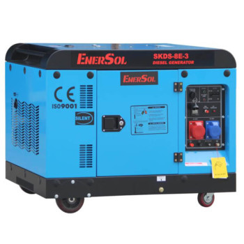 Дизельный генератор трехфазный 8кВА EnerSol SKDS-8E(B)-3