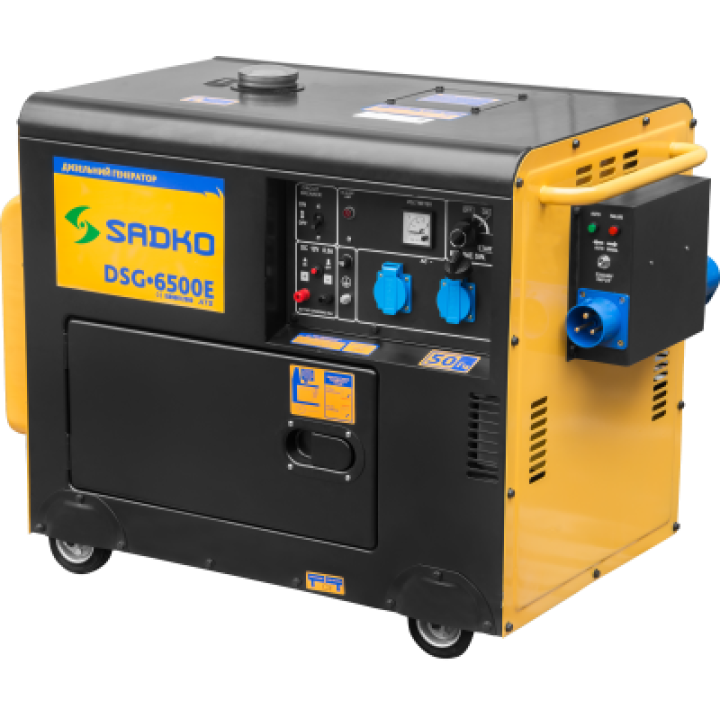 Генератор дизельный Sadko DSG-6500E ATS