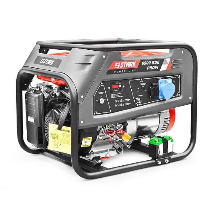 Бензиновый генератор Stark 6500 RDE PROFI