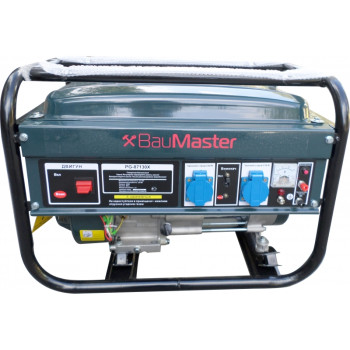 Генератор бензиновый 3000 Вт BauMaster PG-87130X