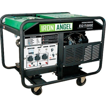 Генератор IRON ANGEL EG11000EA3(бензин )