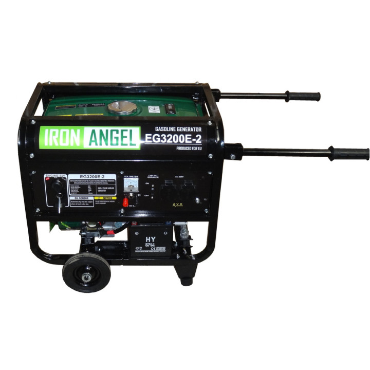 Генератор IRON ANGEL EG 3200 E-2(бензин)