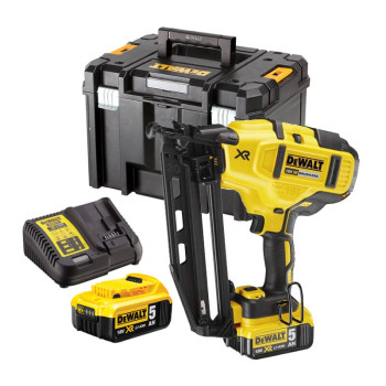 Аккумуляторный гвоздезабиватель FLEXVOLT 18В 5Ач диаметр гвоздя 1.6мм DeWALT DCN660P2