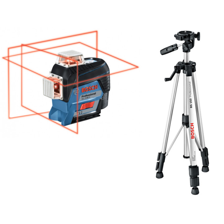 Лазерный нивелир Bosch GLL 3-80 C + BT 150