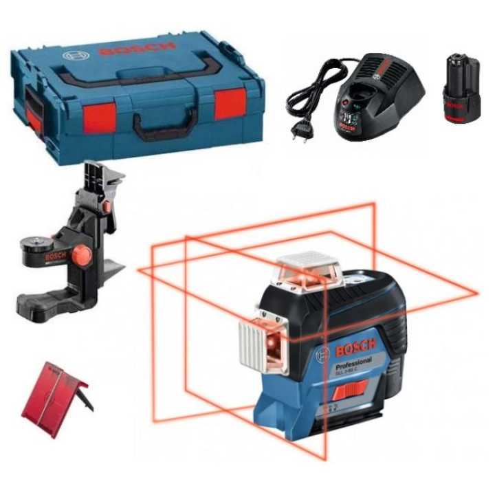 Лазерный нивелир Bosch GLL 3-80 C + BM 1