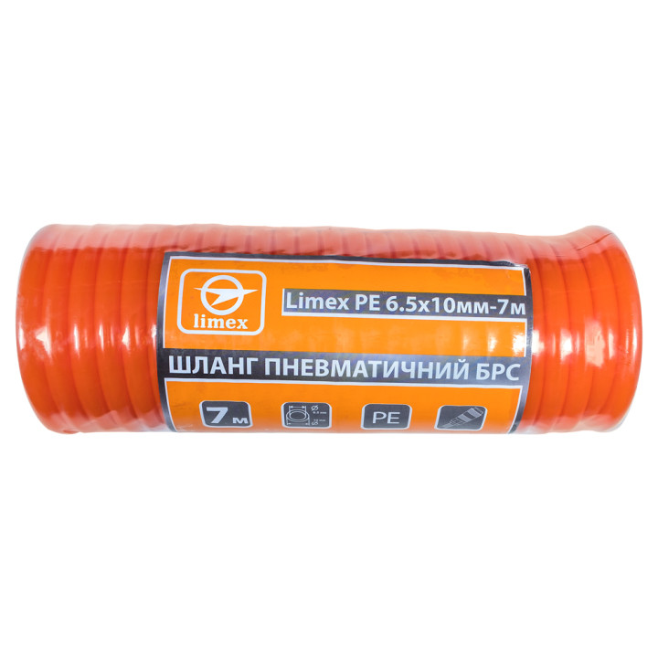 Шланг пневматичний БРС Limex PE 6.5*10мм-7м