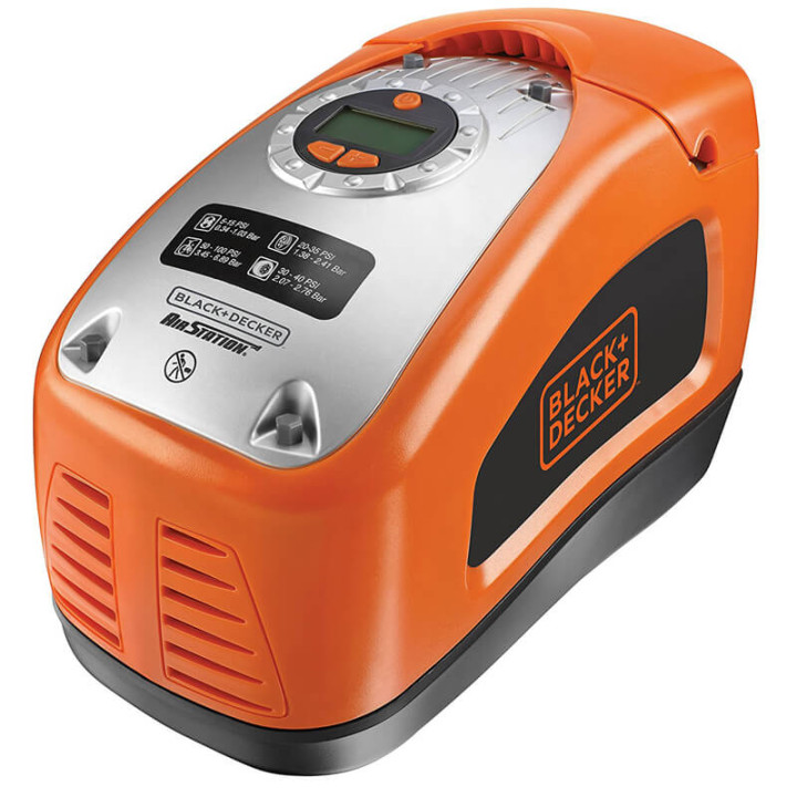 Компрессор автомобильный 12В BLACK+DECKER ASI300