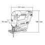 Аккумуляторный лобзик MAKITA JV100DZ
