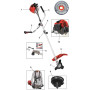 Коса бензиновая Einhell Home GH-BC 43 AS