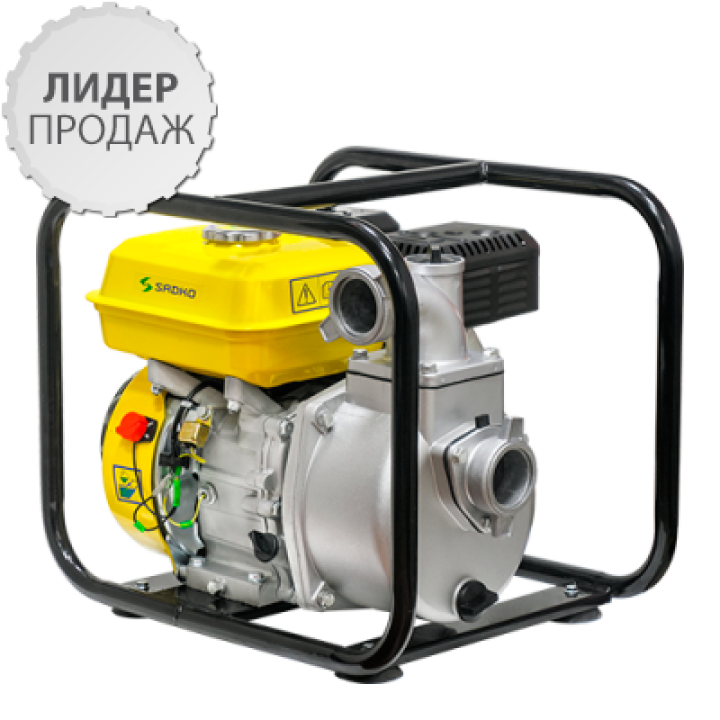 Мотопомпа Sadko WP-8030 (60 м.куб/час, для чистой воды)