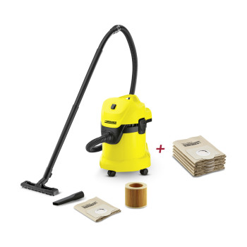 Хозяйственный пылесос Karcher WD 3 + мешки