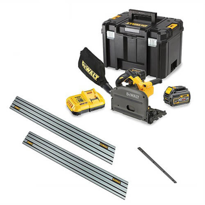 Пила аккумуляторная погружная XR FLEXVOLT DeWALT DCS520T2