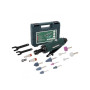 Прямая шлифовальная машина пневматическая + набор насадок Metabo DG 25 Set
