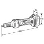 Аккумуляторная прямая шлифмашина MAKITA DGD800Z