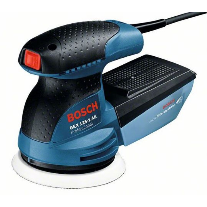 Эксцентриковая шлифмашина Bosch GEX 125-1 AE в кейсе
