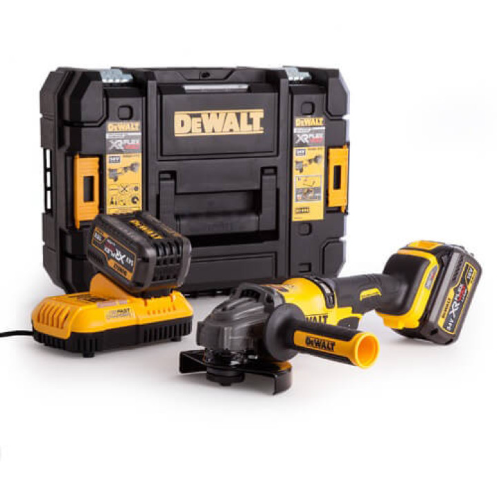 Угловая шлифмашина XR FLEXVOLT DeWALT DCG414T2