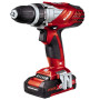 Шуруповерт аккумуляторный Einhell Expert Plus TE-CD 18 Li mit 2. Akku