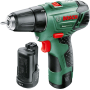 Аккумуляторный шуруповерт Bosch EasyDrill 12-2 (2 АКБ)