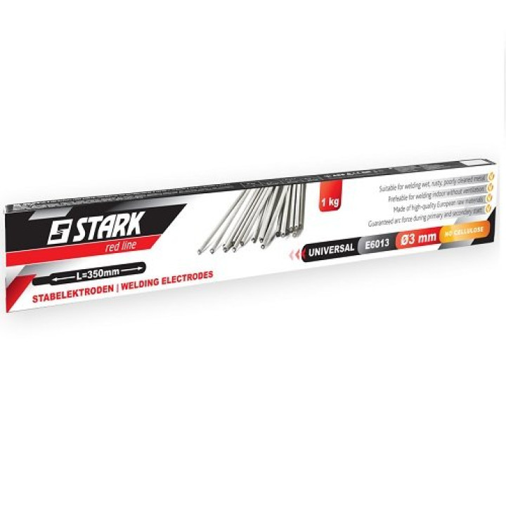 Электрод E-6013 UNIVERSAL, 3мм, 1кг Stark