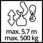Тельфер Einhell TC-EH 500