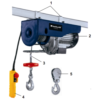 Тельфер электрический Einhell Blue BT-EH 600
