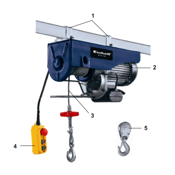 Тельфер электрический Einhell Blue BT-EH 1000