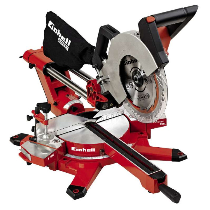 Торцовочная пила с протяжкой Einhell Expert TE-SM 2534 Dual