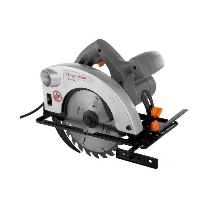 Пила циркулярная Энергомаш 185мм, 1600Вт ЦП-50186