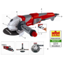 Машина шлиф.угловая 125 мм Einhell Red RT-AG 125/1
