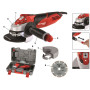 Машина шлиф.угловая 125мм Einhell Expert TE-AG 125/750 kit