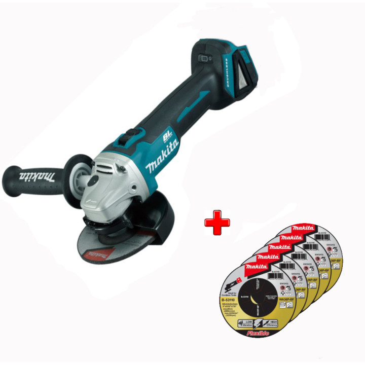 Аккумуляторная болгарка MAKITA DGA504ZX2