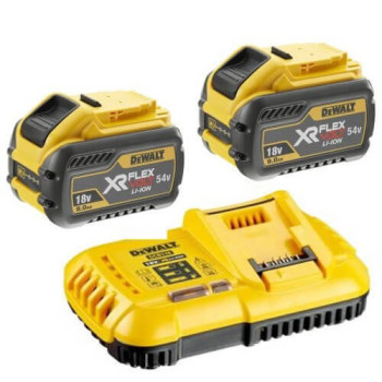 Зарядное устройство и 2 аккумулятора XR FLEXVOLT DCB547 9Ач DeWALT DCB118X2