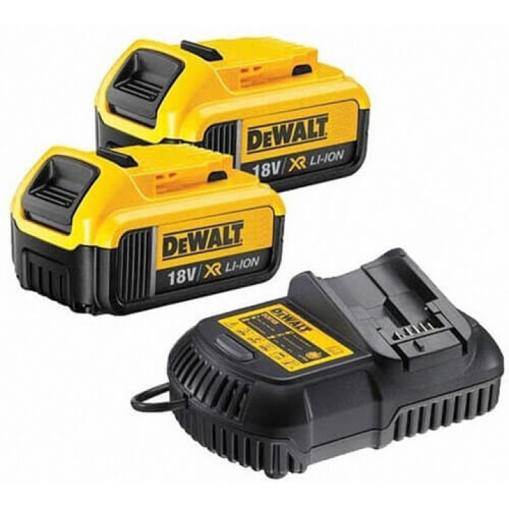 Зарядное устройство и 2 аккумулятора DCB184 5Ач DeWALT DCB105P2